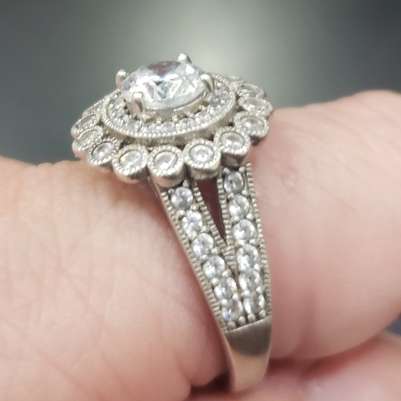 925 CZ Kiera Couture ring - Picture 2 of 4